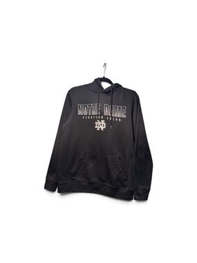 Colosseum Black Notre Dame Fighting Irish Crewneck Hoodie
